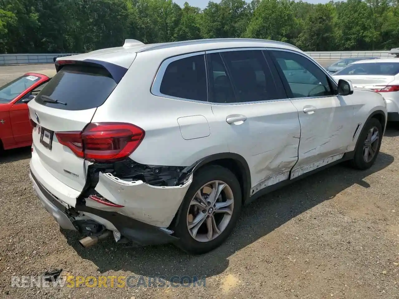 3 Photograph of a damaged car 5UXTY3C04M9F49724 BMW X3 2021