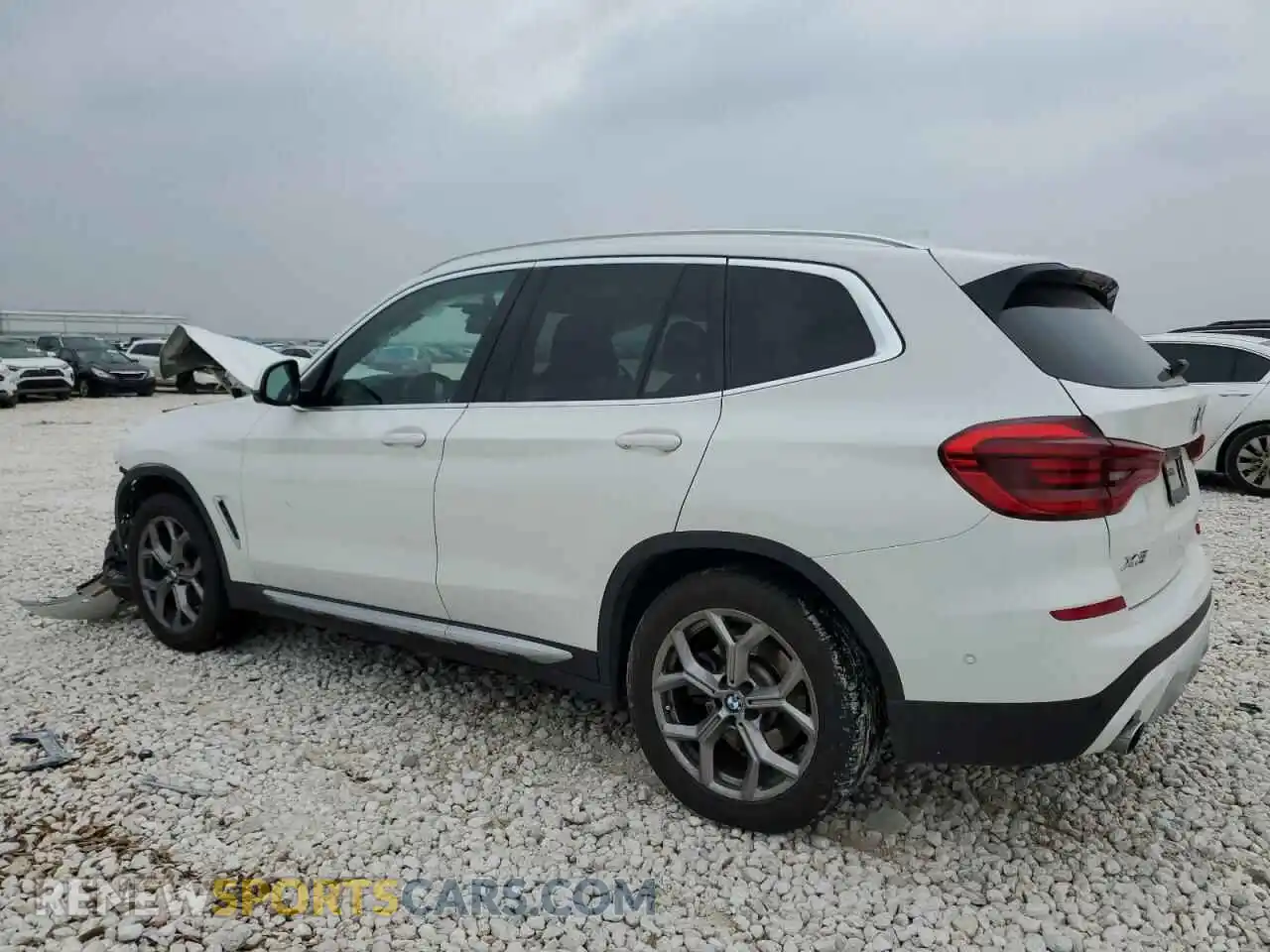 2 Photograph of a damaged car 5UXTY3C05M9E06782 BMW X3 2021