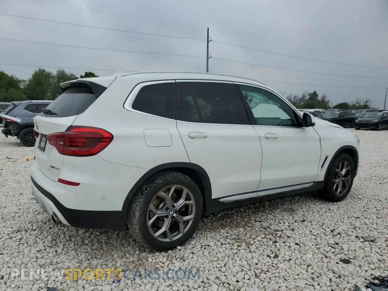 3 Photograph of a damaged car 5UXTY3C05M9E06782 BMW X3 2021