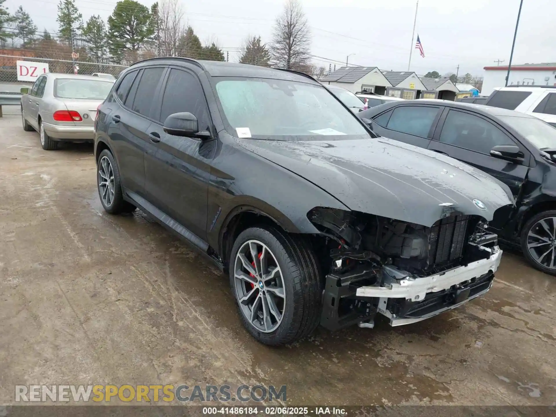 1 Photograph of a damaged car 5UXTY3C05M9E30144 BMW X3 2021