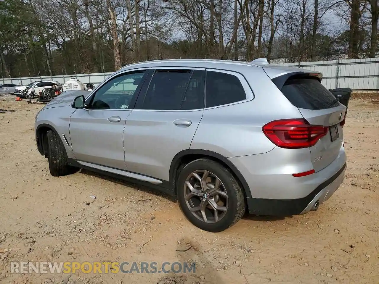 2 Photograph of a damaged car 5UXTY3C05M9E39488 BMW X3 2021