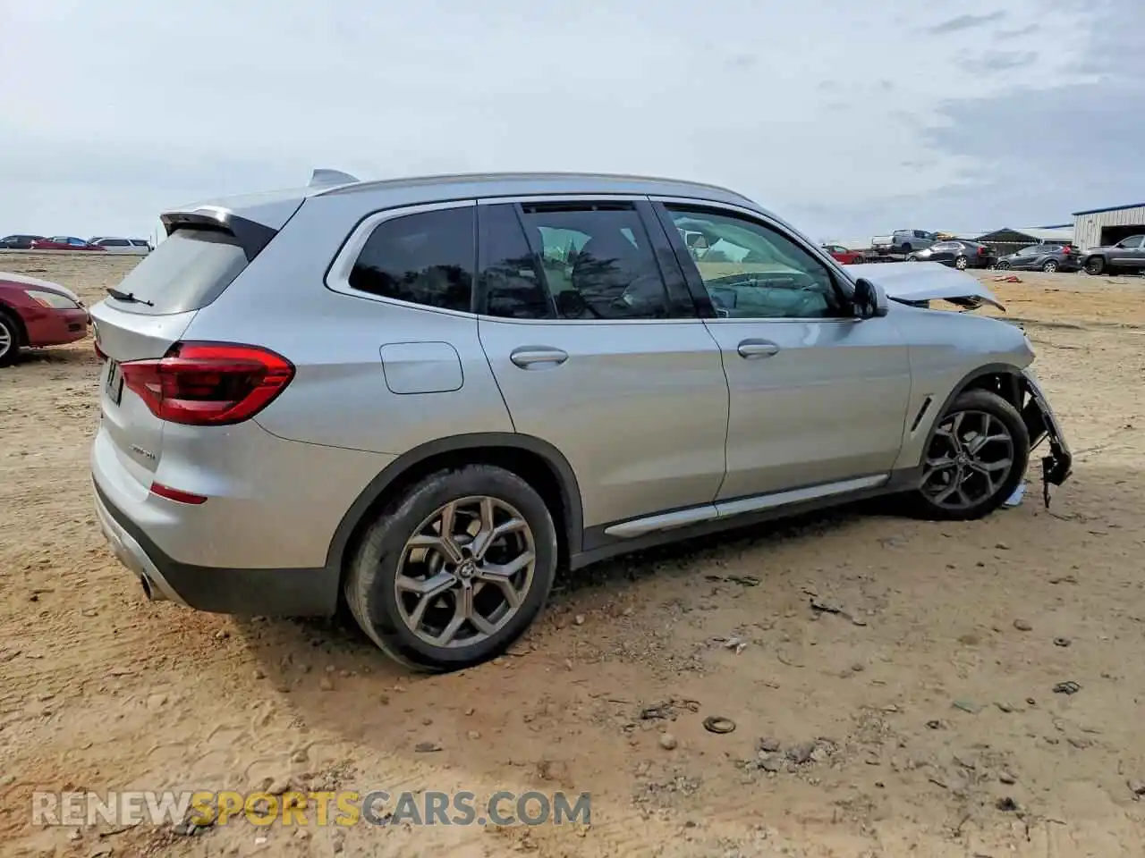 3 Photograph of a damaged car 5UXTY3C05M9E39488 BMW X3 2021