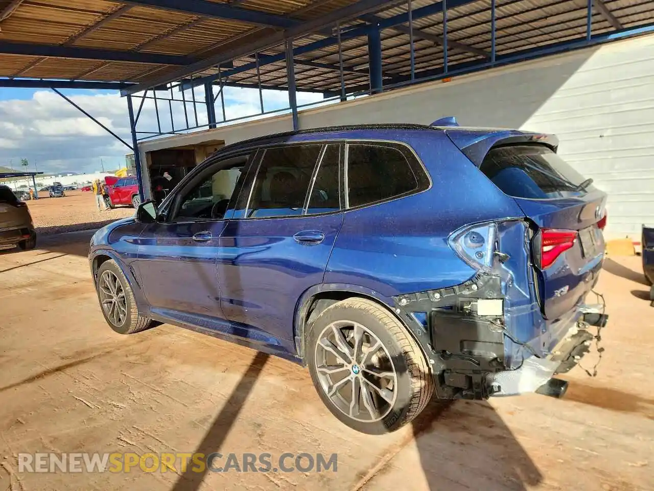 2 Photograph of a damaged car 5UXTY3C05M9F53779 BMW X3 2021