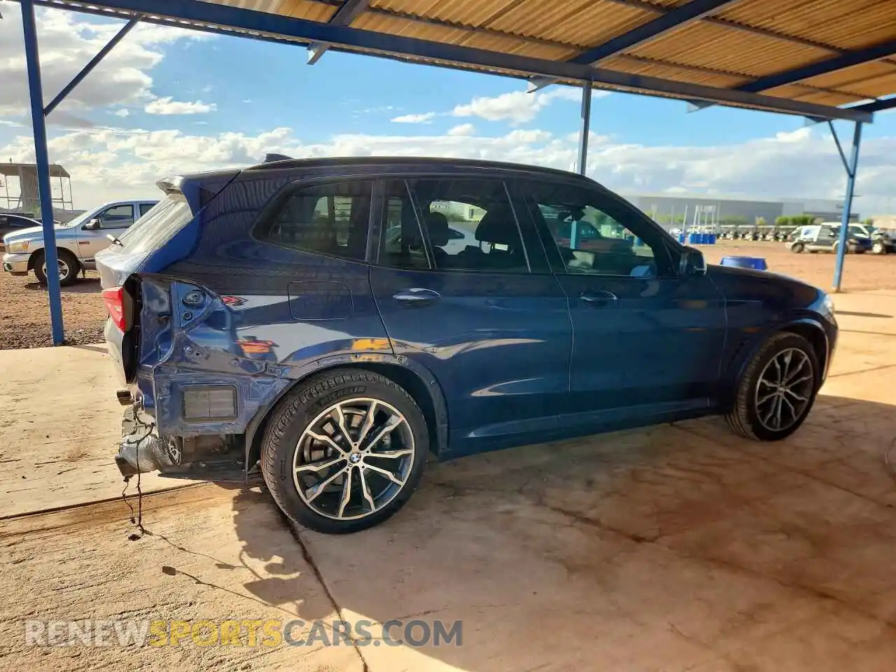 3 Photograph of a damaged car 5UXTY3C05M9F53779 BMW X3 2021