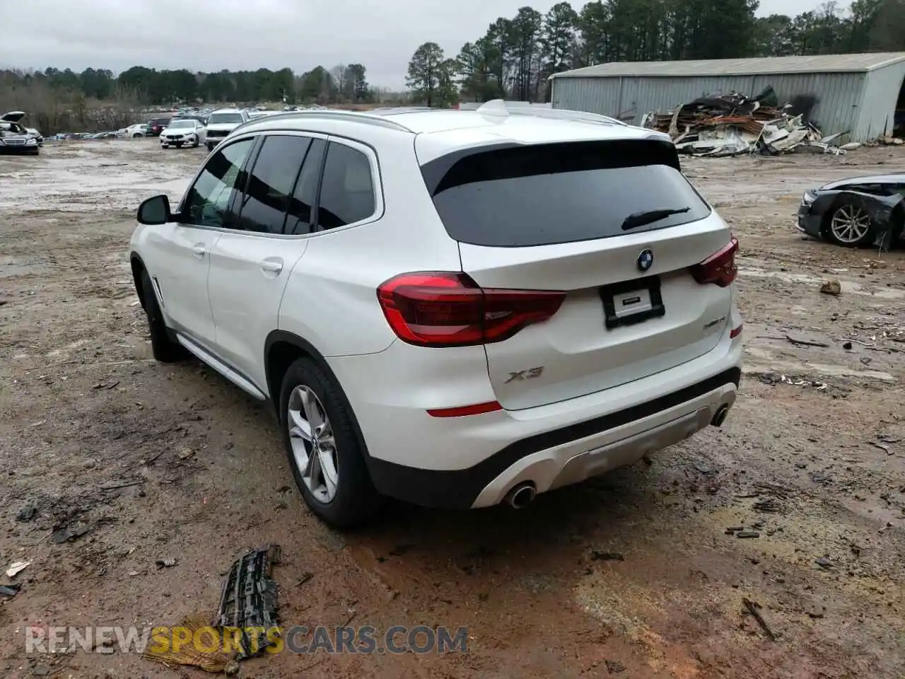 3 Photograph of a damaged car 5UXTY3C05M9H97271 BMW X3 2021