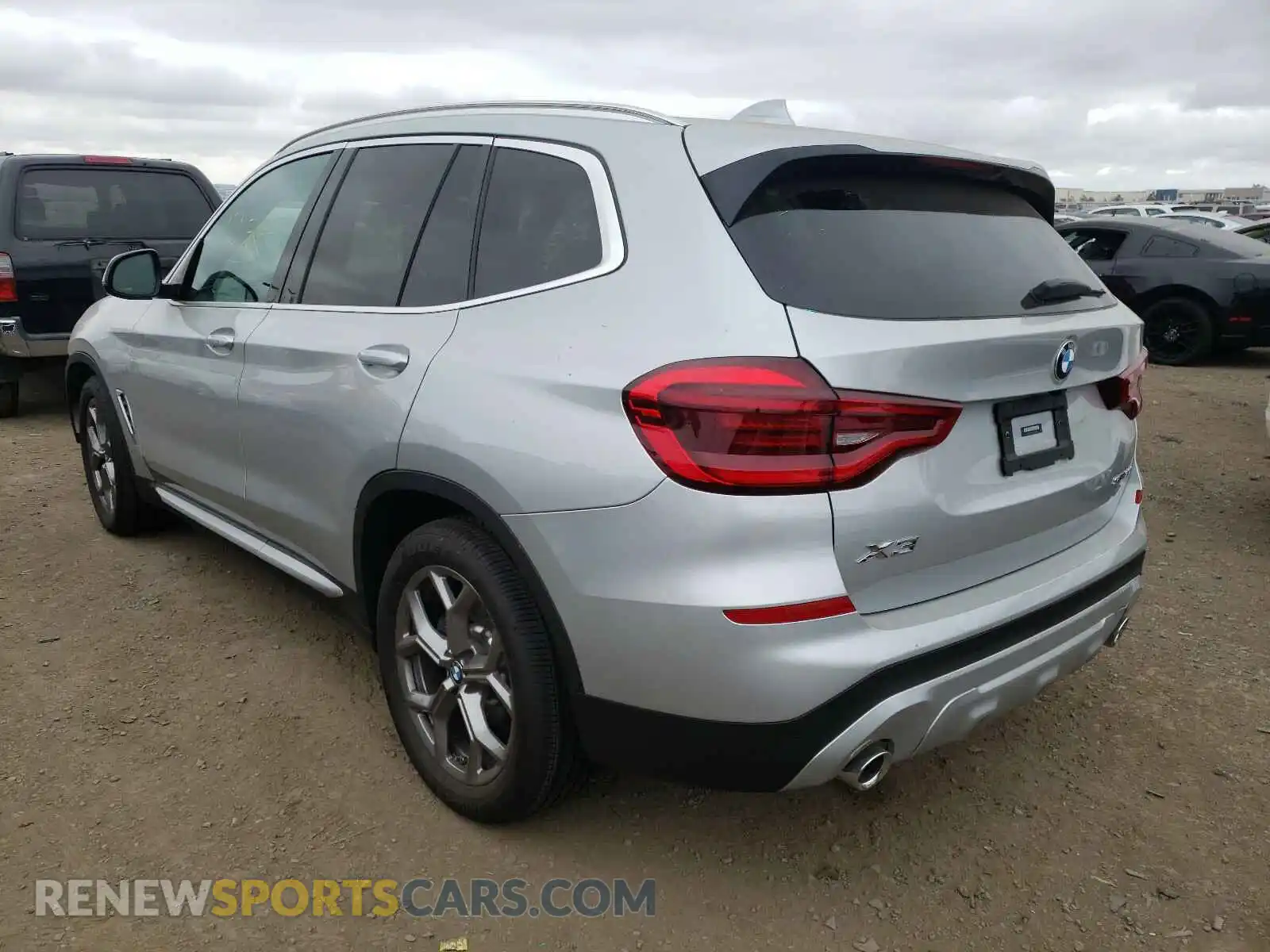 3 Photograph of a damaged car 5UXTY3C06M9E04488 BMW X3 2021