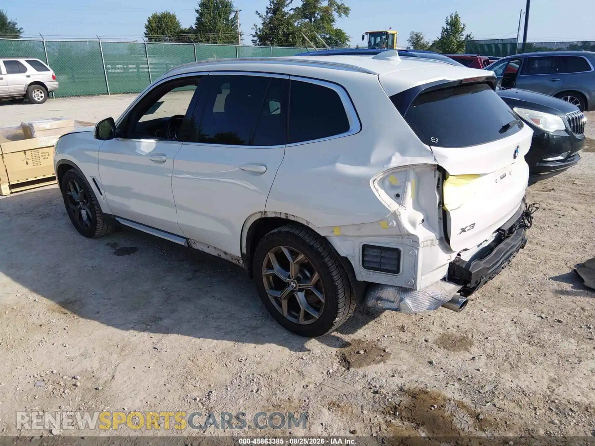 3 Photograph of a damaged car 5UXTY3C06M9E42870 BMW X3 2021