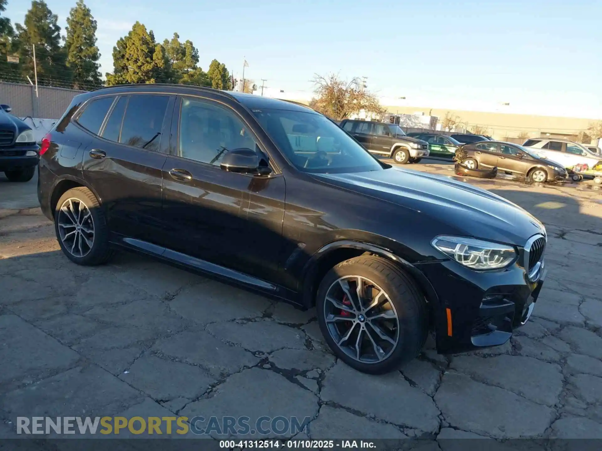 1 Photograph of a damaged car 5UXTY3C06M9F00797 BMW X3 2021