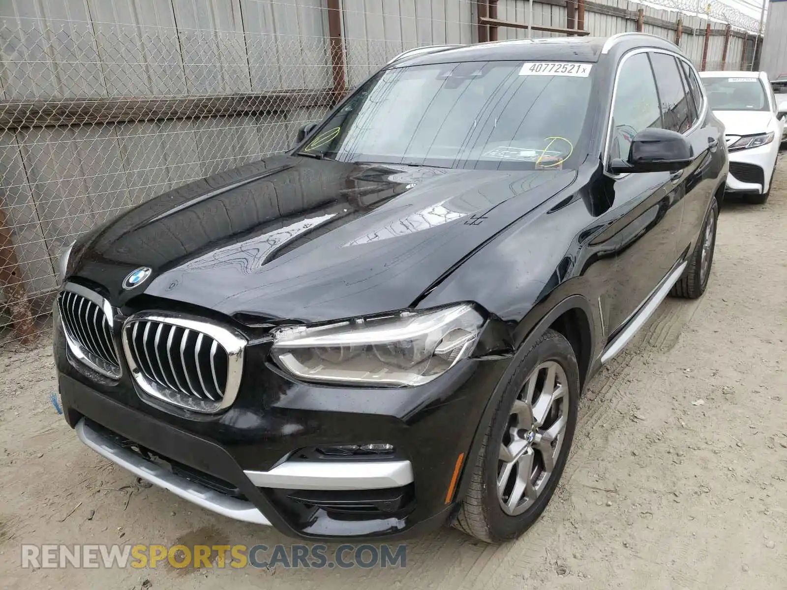 2 Photograph of a damaged car 5UXTY3C06M9F61356 BMW X3 2021