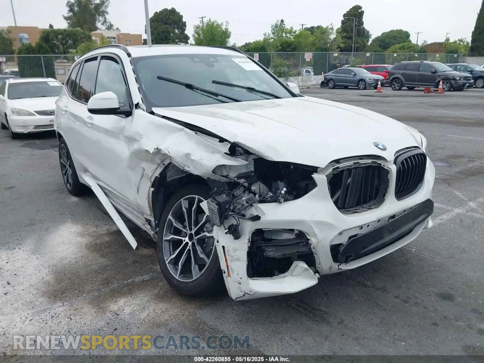 1 fotografías del automóvil dañado 5UXTY3C06M9G70867 BMW X3 2021