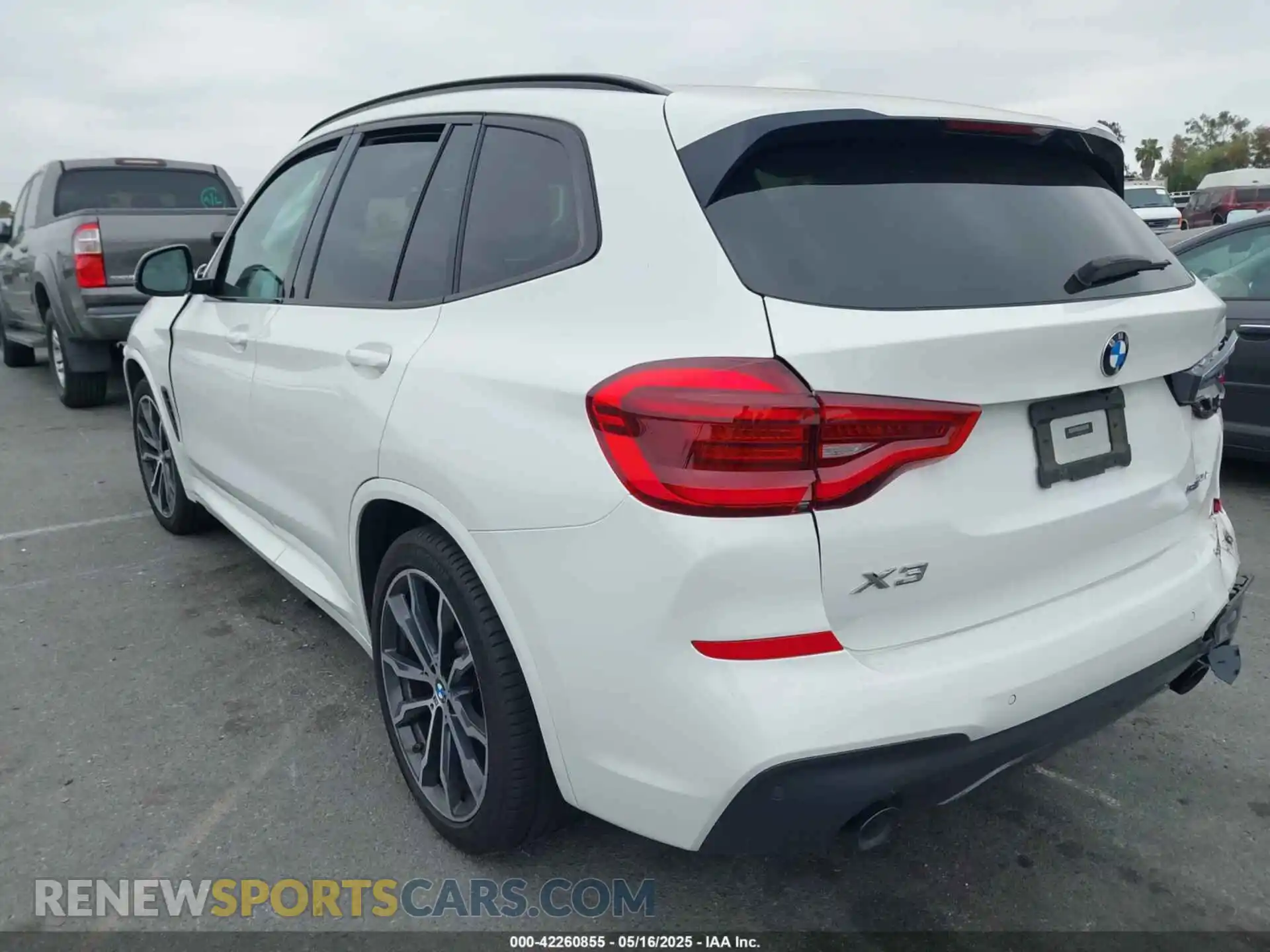3 fotografías del automóvil dañado 5UXTY3C06M9G70867 BMW X3 2021