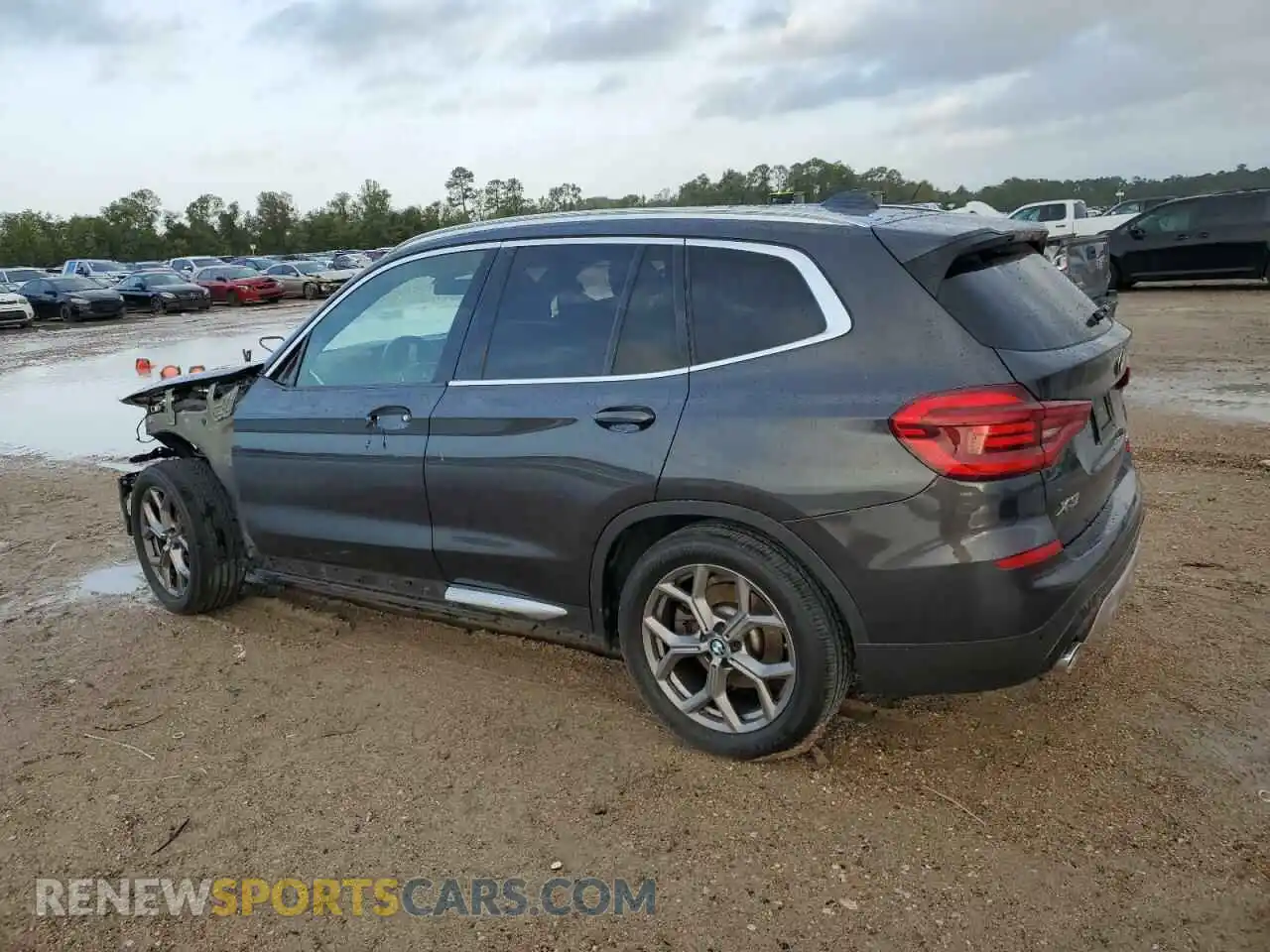 2 Photograph of a damaged car 5UXTY3C07M9D97230 BMW X3 2021