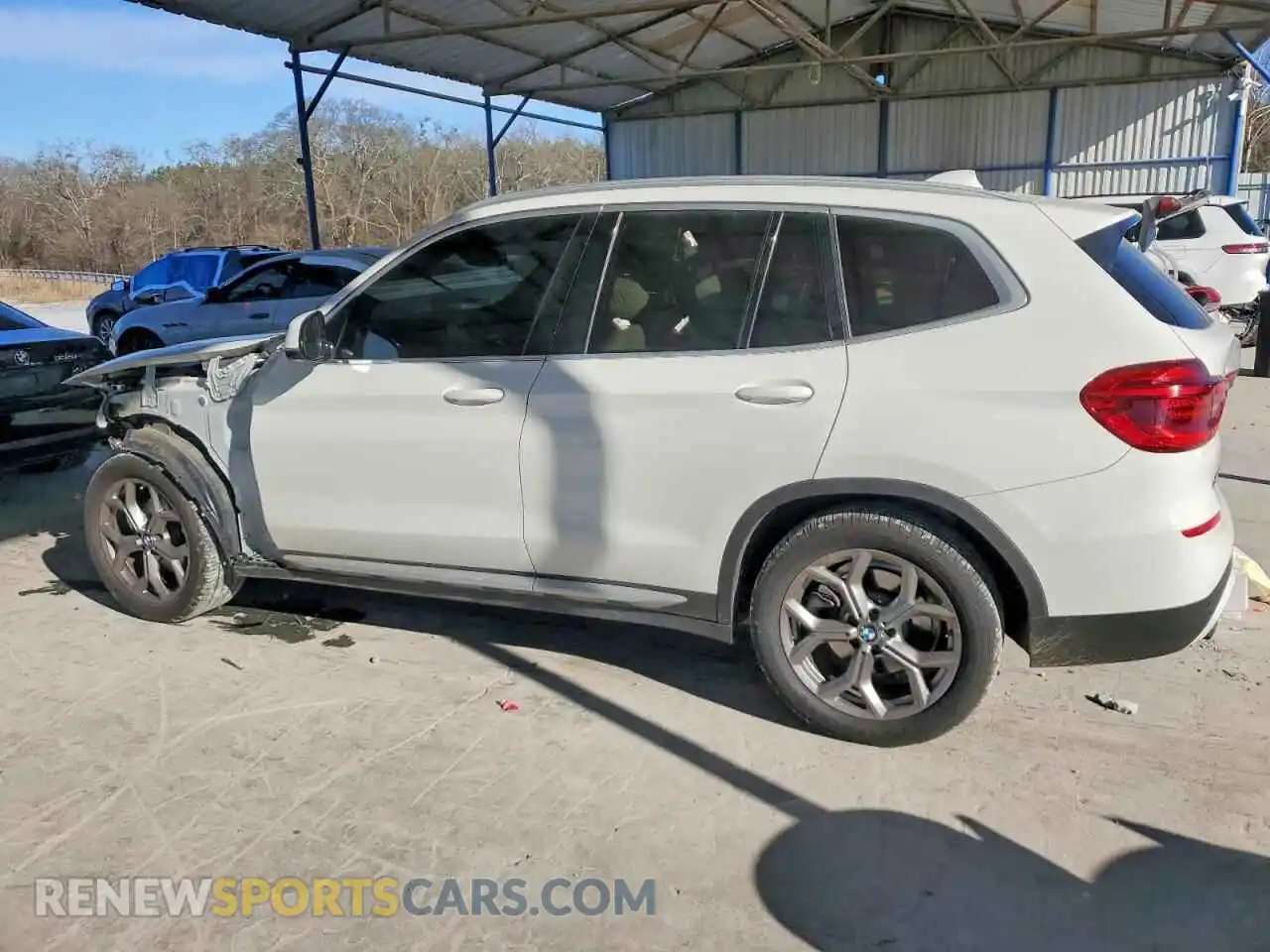 2 Photograph of a damaged car 5UXTY3C07M9F12540 BMW X3 2021