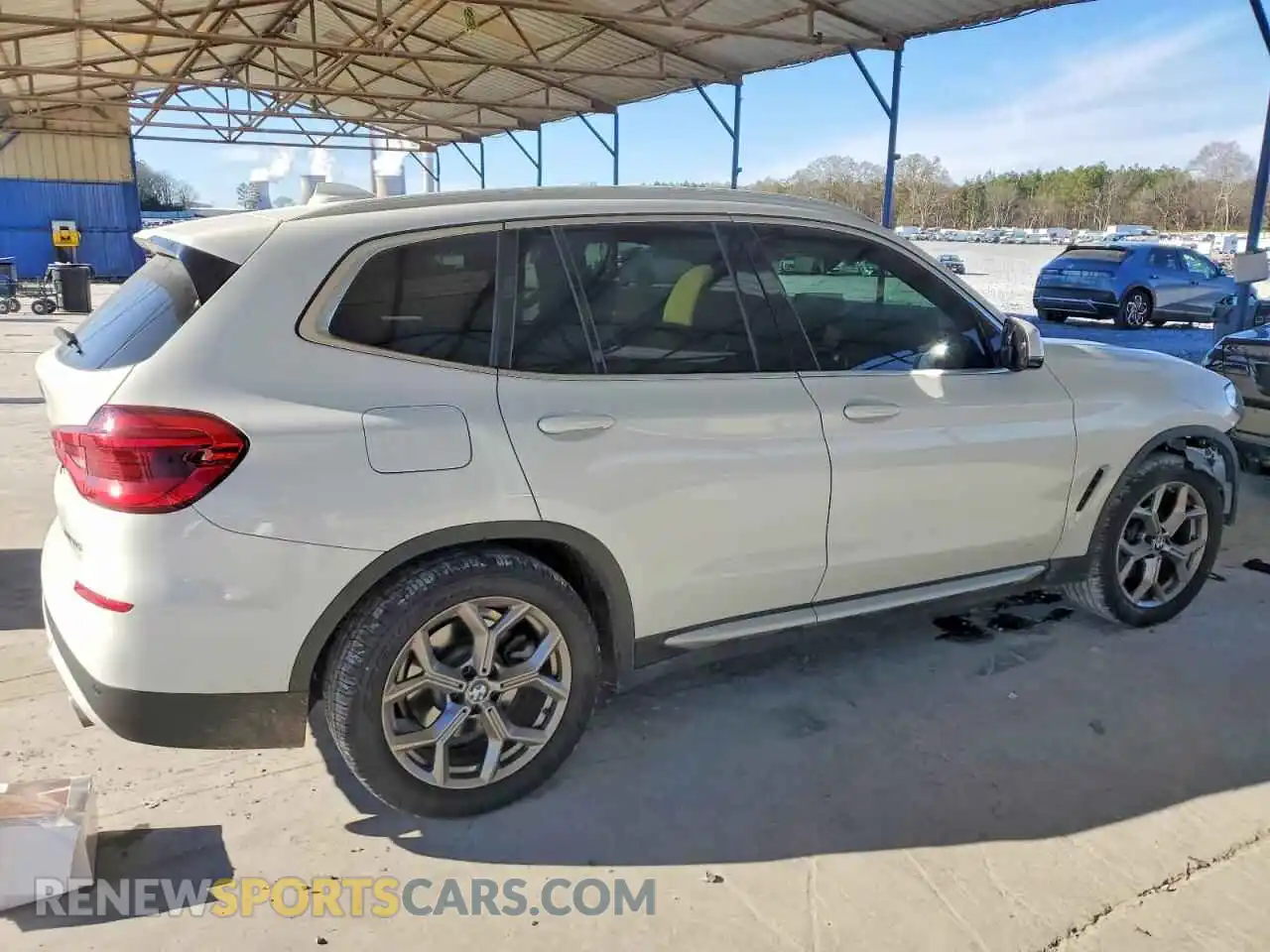 3 Photograph of a damaged car 5UXTY3C07M9F12540 BMW X3 2021