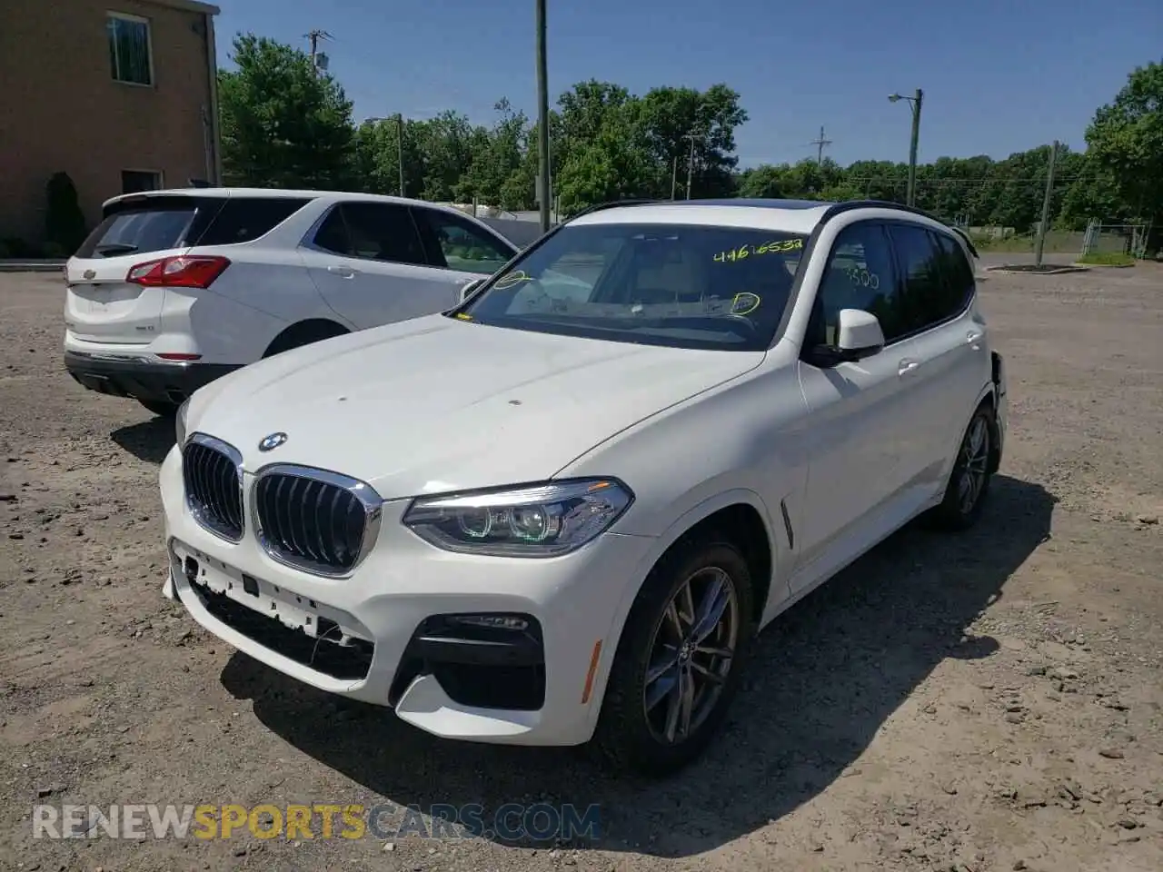 2 Photograph of a damaged car 5UXTY3C07M9F55694 BMW X3 2021