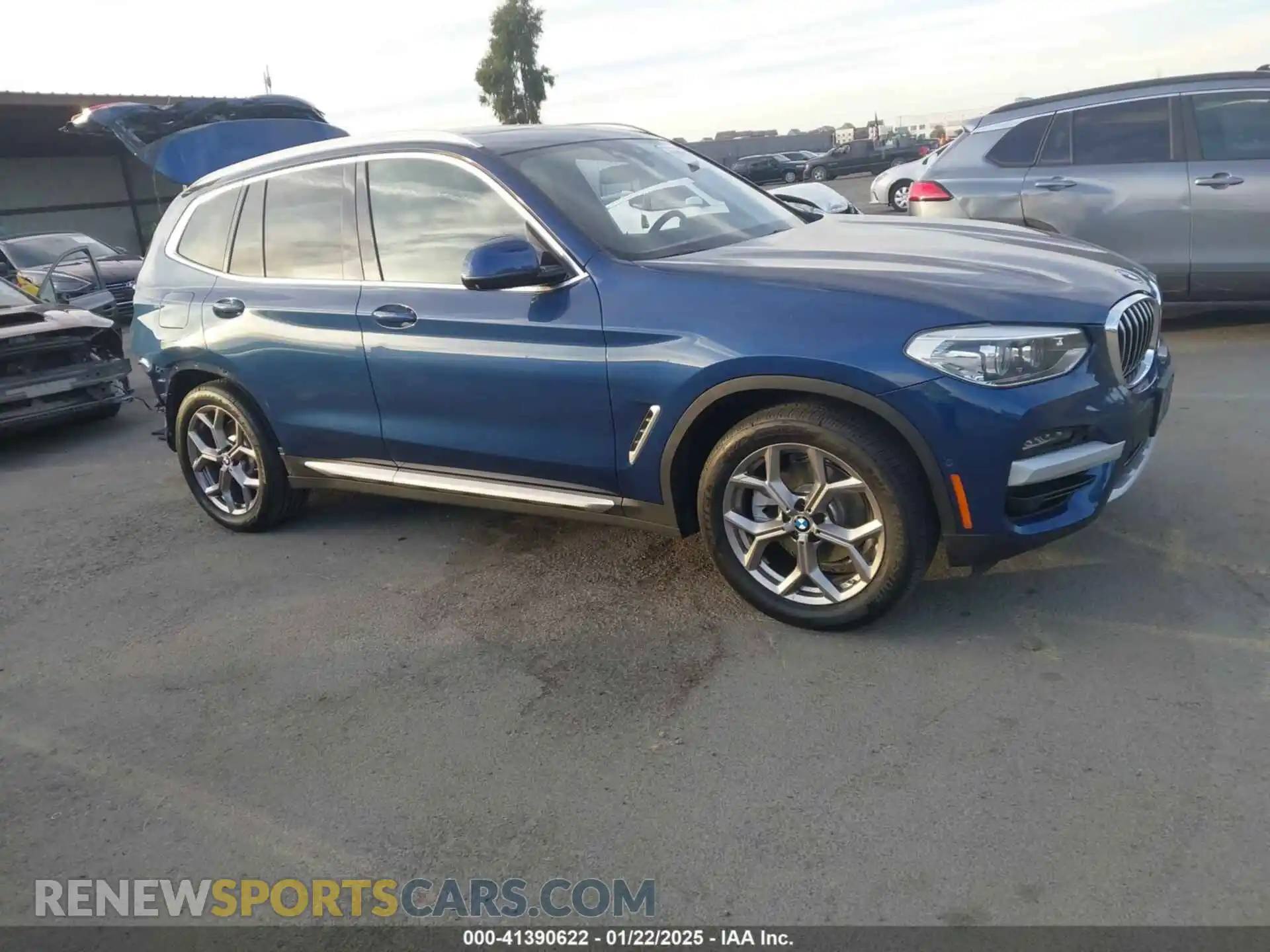 1 fotografías del automóvil dañado 5UXTY3C07M9H70864 BMW X3 2021