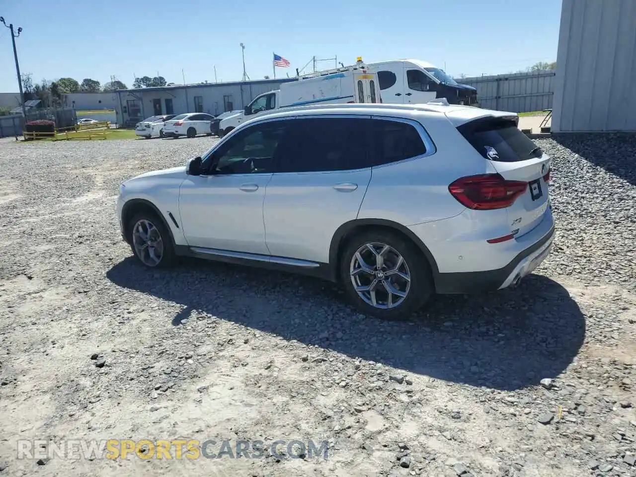 2 Photograph of a damaged car 5UXTY3C08M9D73308 BMW X3 2021