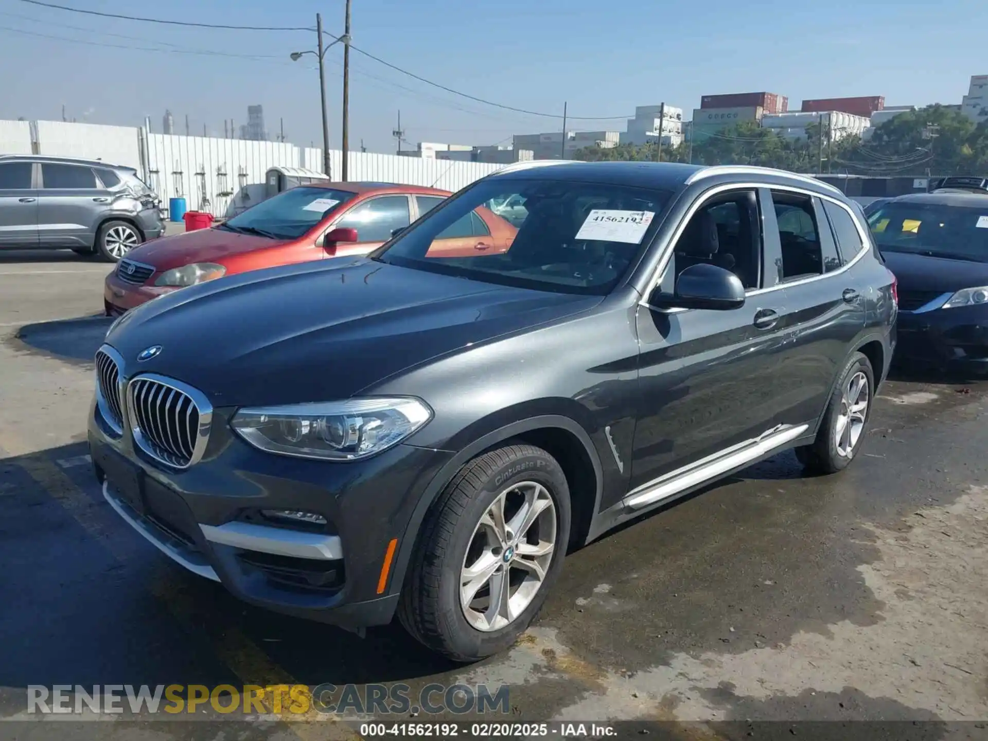 2 Photograph of a damaged car 5UXTY3C08M9G12128 BMW X3 2021