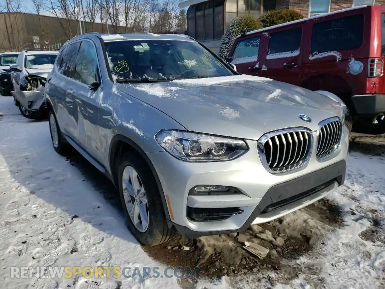 1 Photograph of a damaged car 5UXTY3C08M9H50574 BMW X3 2021