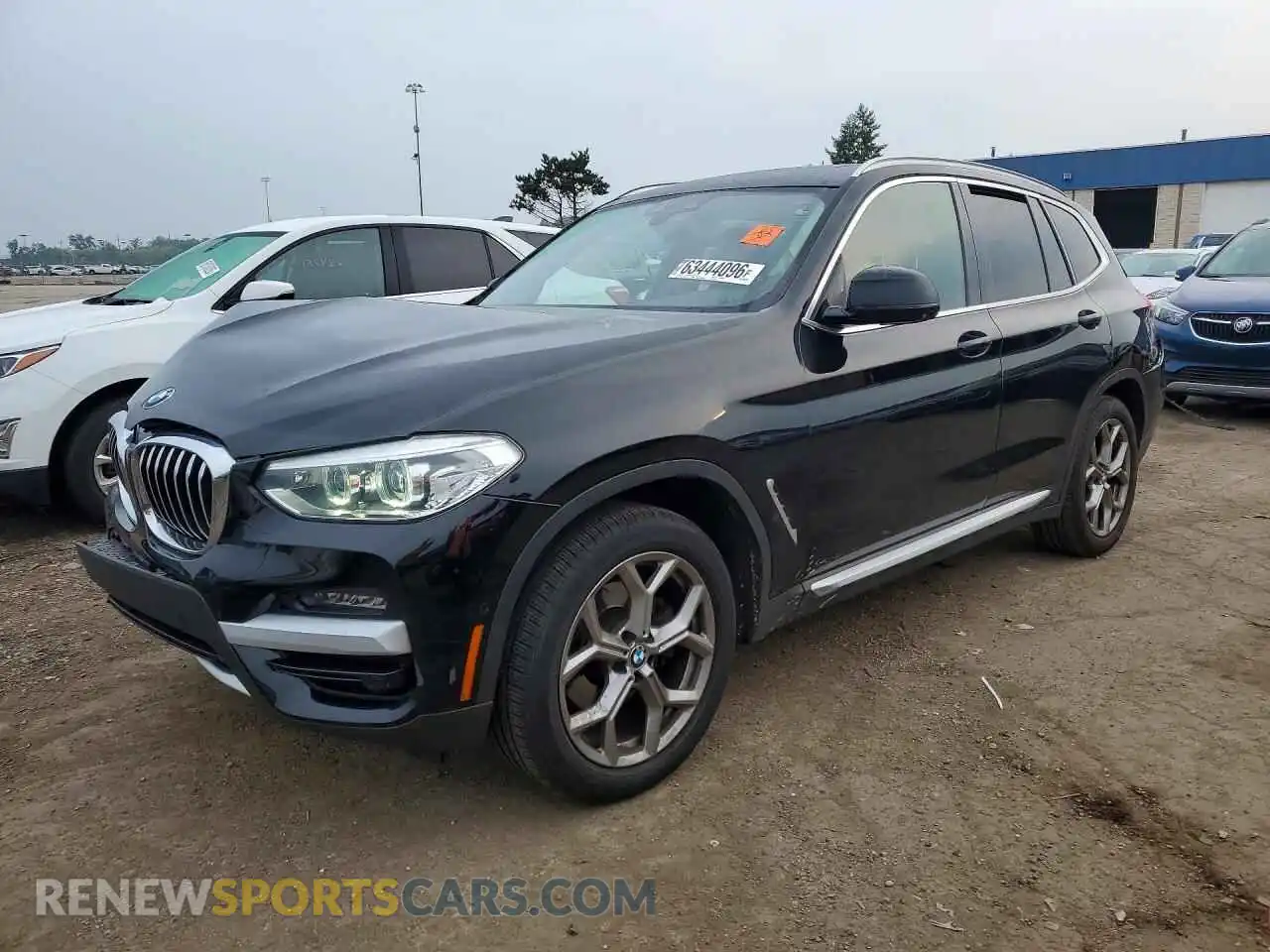 1 Photograph of a damaged car 5UXTY3C09M9G33487 BMW X3 2021