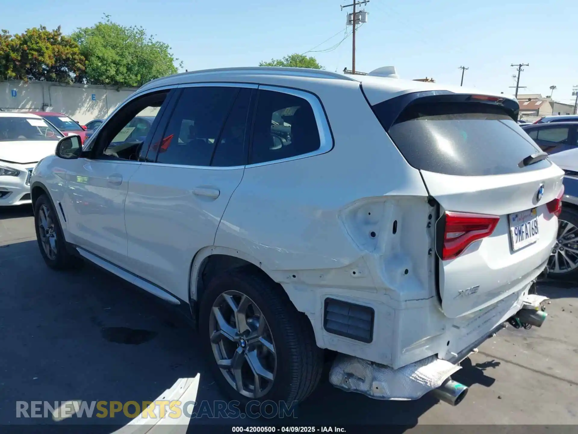 3 Фотография поврежденного автомобиля 5UXTY3C09M9G57711 BMW X3 2021