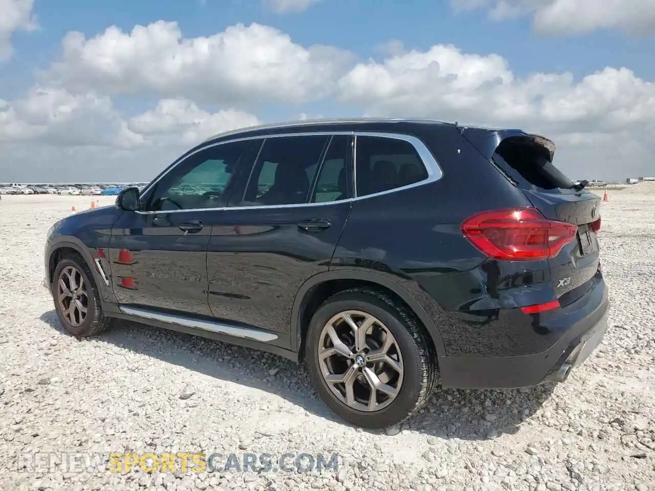 2 fotografías del automóvil dañado 5UXTY3C09M9G63430 BMW X3 2021