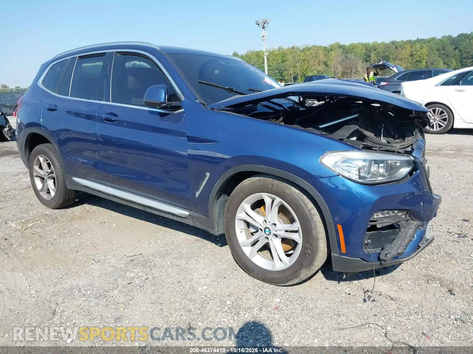 1 fotografías del automóvil dañado 5UXTY3C09M9H14943 BMW X3 2021
