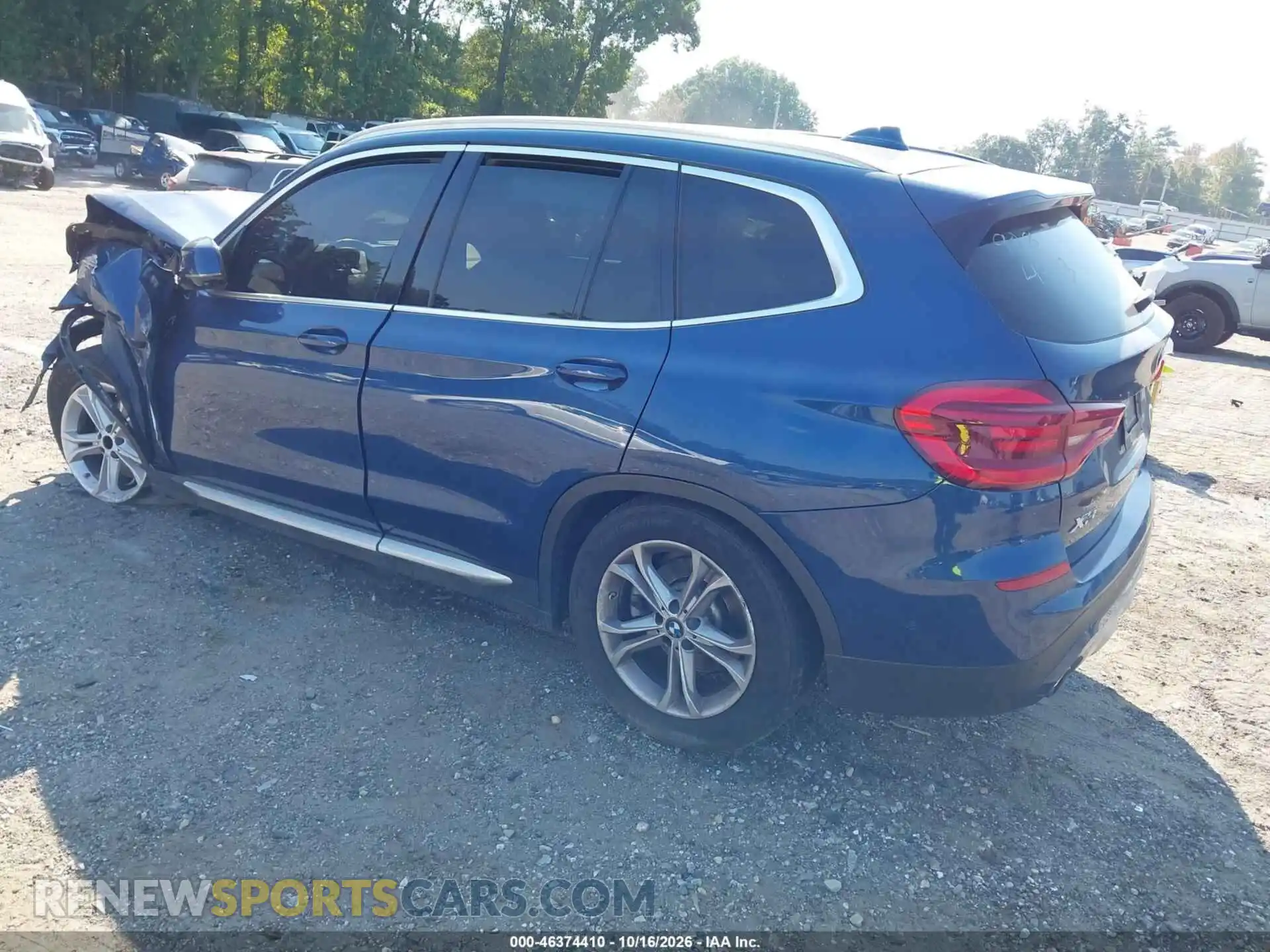 3 fotografías del automóvil dañado 5UXTY3C09M9H14943 BMW X3 2021
