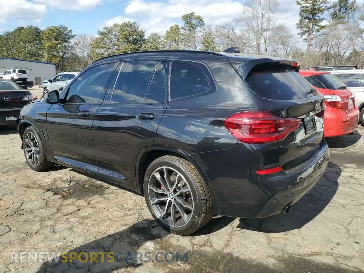 2 Photograph of a damaged car 5UXTY3C09M9H17437 BMW X3 2021