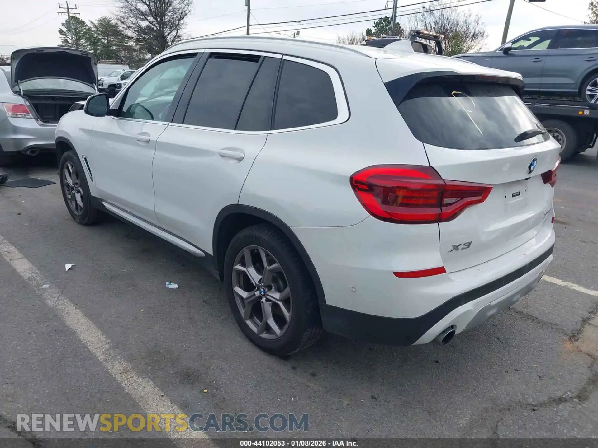 3 Photograph of a damaged car 5UXTY3C09M9H24775 BMW X3 2021