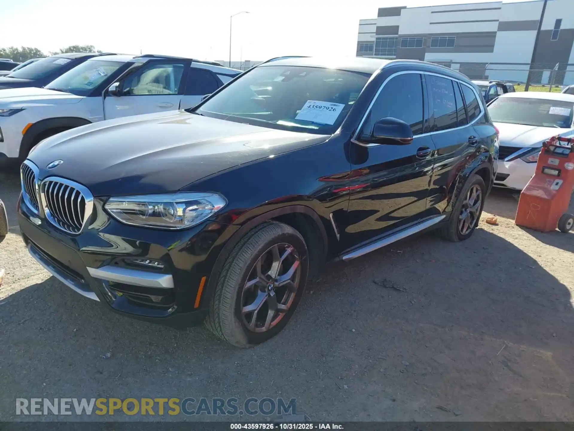 2 Photograph of a damaged car 5UXTY3C0XM9D85203 BMW X3 2021