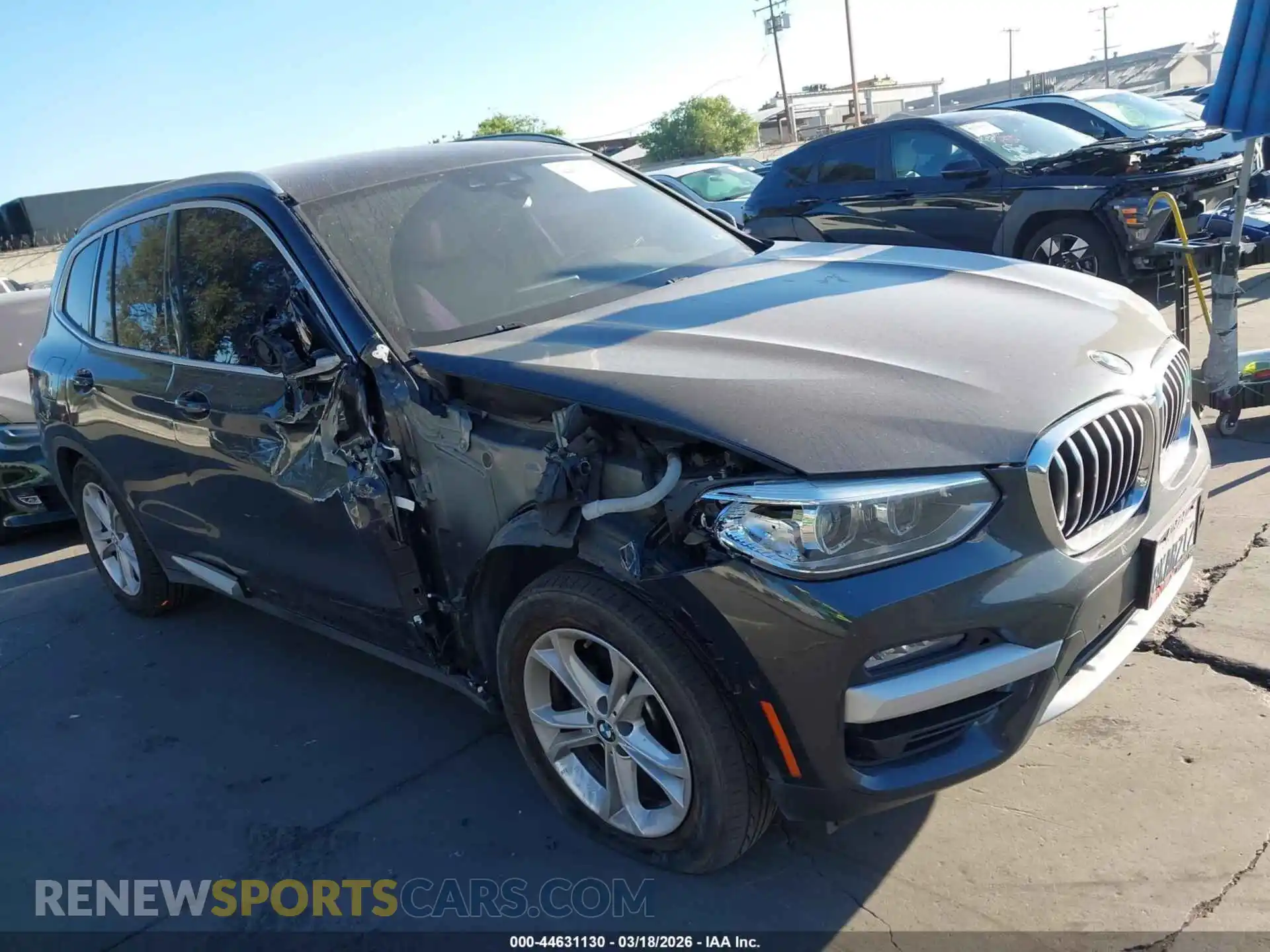 1 Photograph of a damaged car 5UXTY3C0XM9E61244 BMW X3 2021