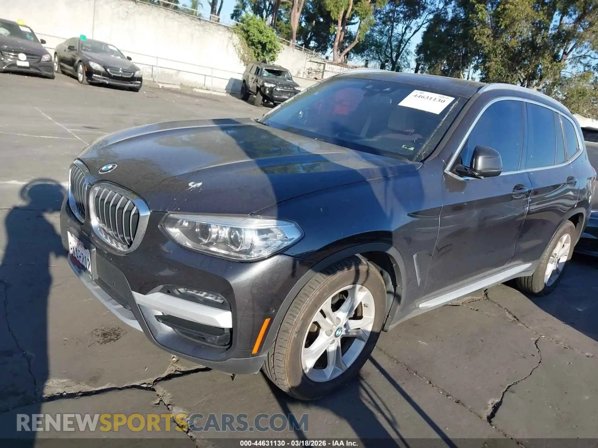 2 Photograph of a damaged car 5UXTY3C0XM9E61244 BMW X3 2021