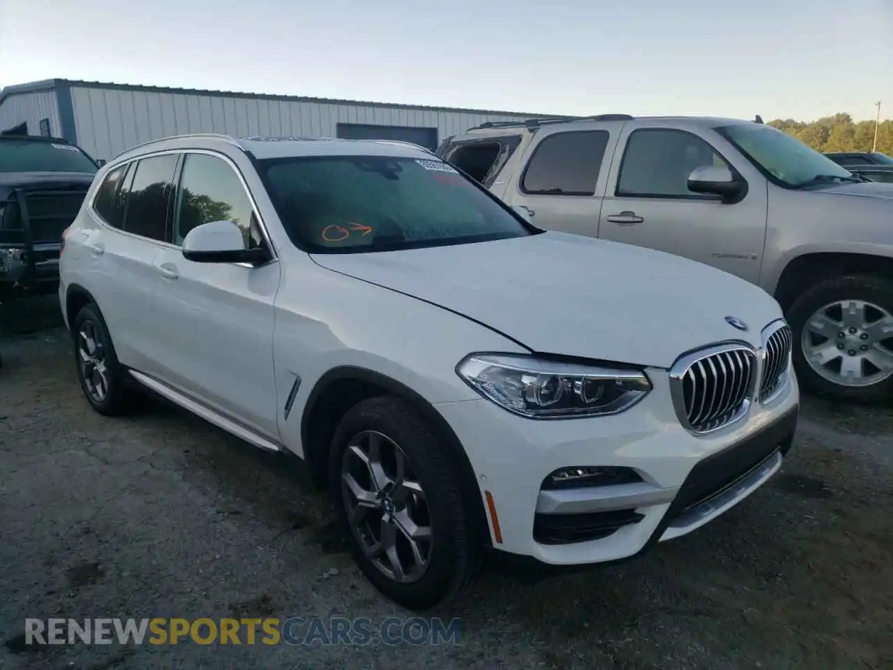 1 Photograph of a damaged car 5UXTY3C0XM9G54218 BMW X3 2021