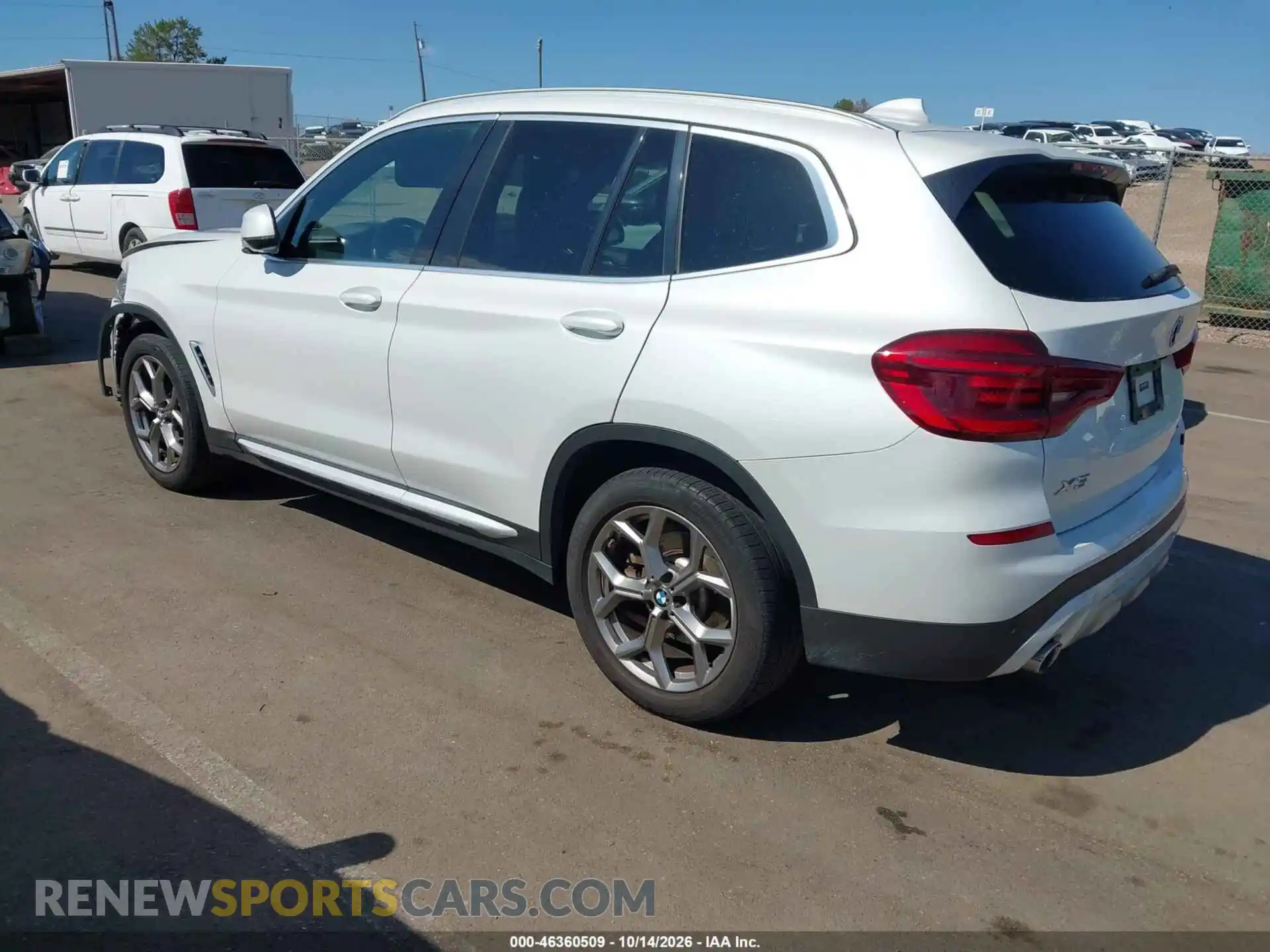 3 Фотография поврежденного автомобиля 5UXTY3C0XM9H24686 BMW X3 2021