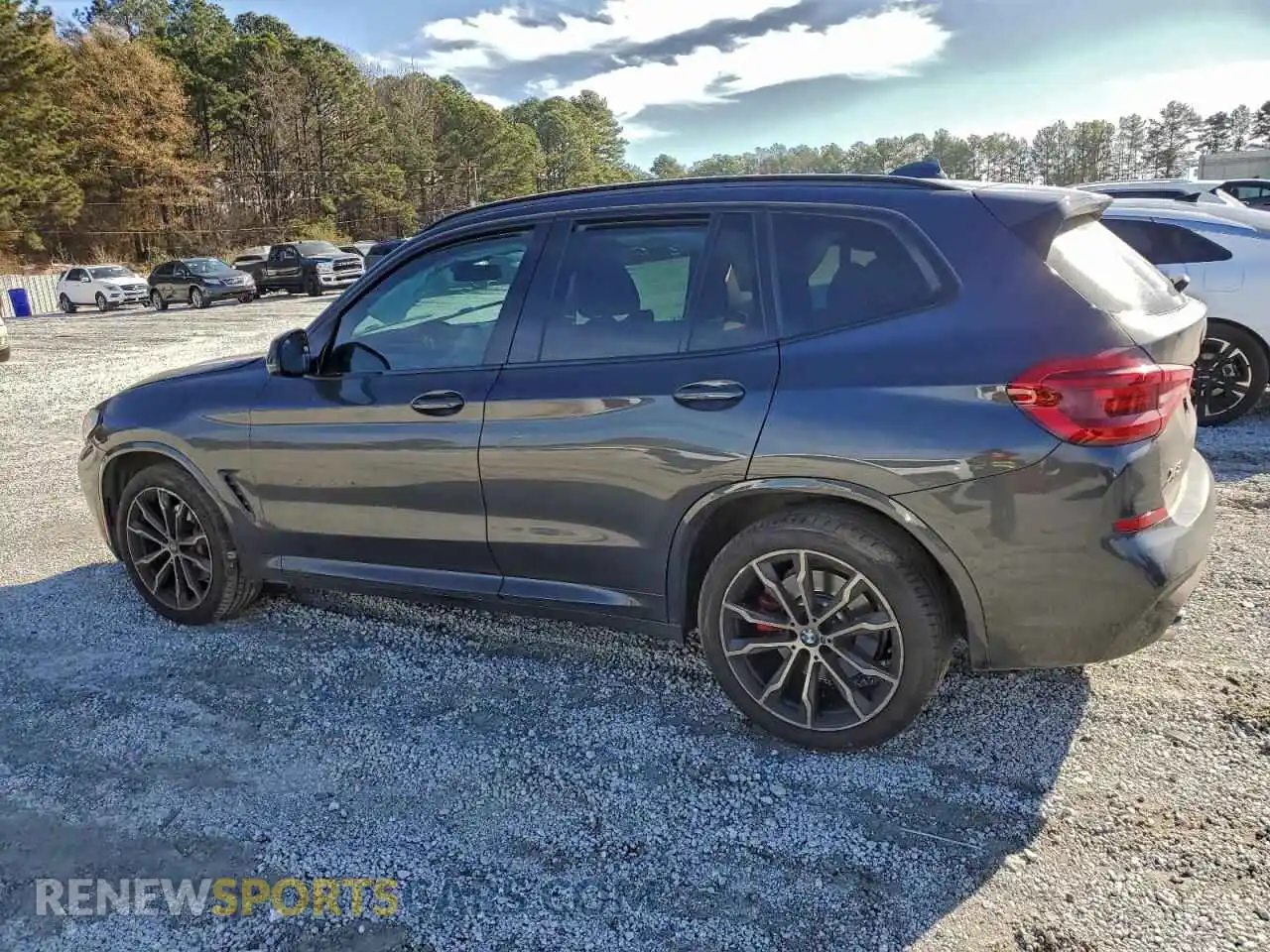 2 fotografías del automóvil dañado 5UXTY3C0XM9H33954 BMW X3 2021