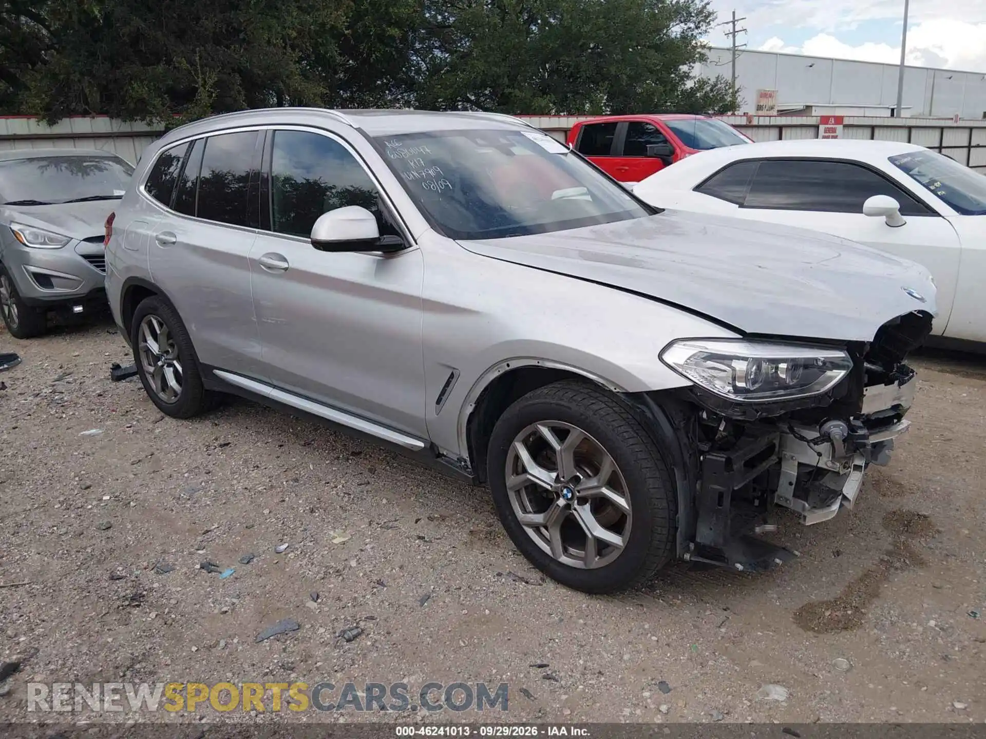 1 Photograph of a damaged car 5UXTY3C0XM9H67909 BMW X3 2021