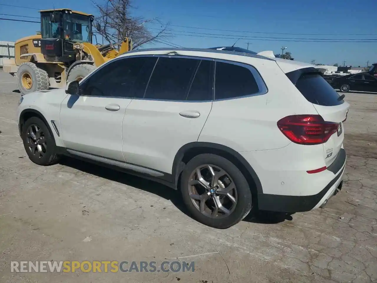 2 Photograph of a damaged car 5UXTY5C00M9D90504 BMW X3 2021