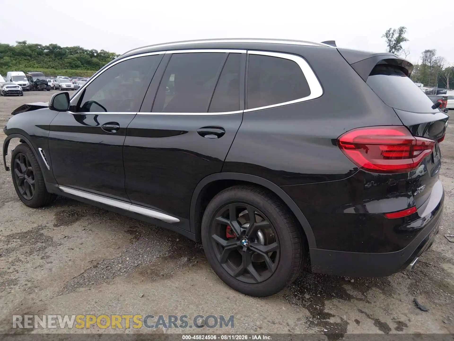 3 Photograph of a damaged car 5UXTY5C00M9E77044 BMW X3 2021