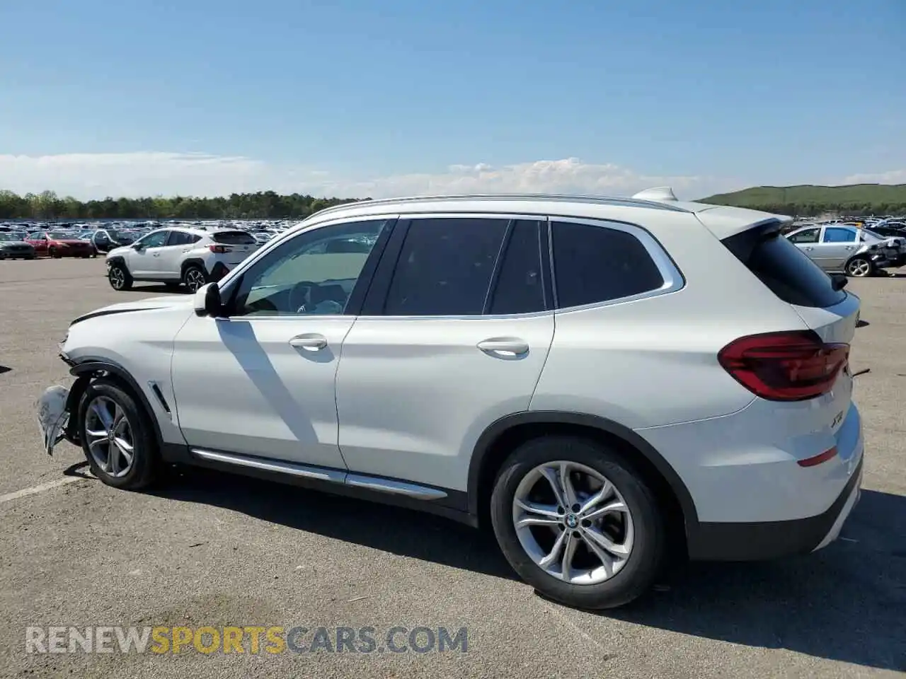 2 Photograph of a damaged car 5UXTY5C00M9F47741 BMW X3 2021