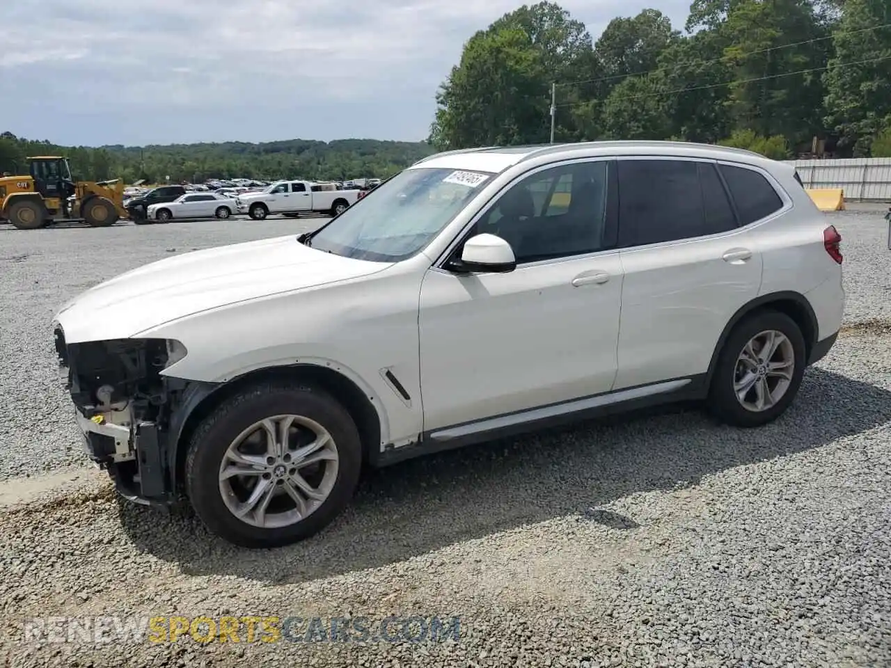 1 Photograph of a damaged car 5UXTY5C00M9G03967 BMW X3 2021