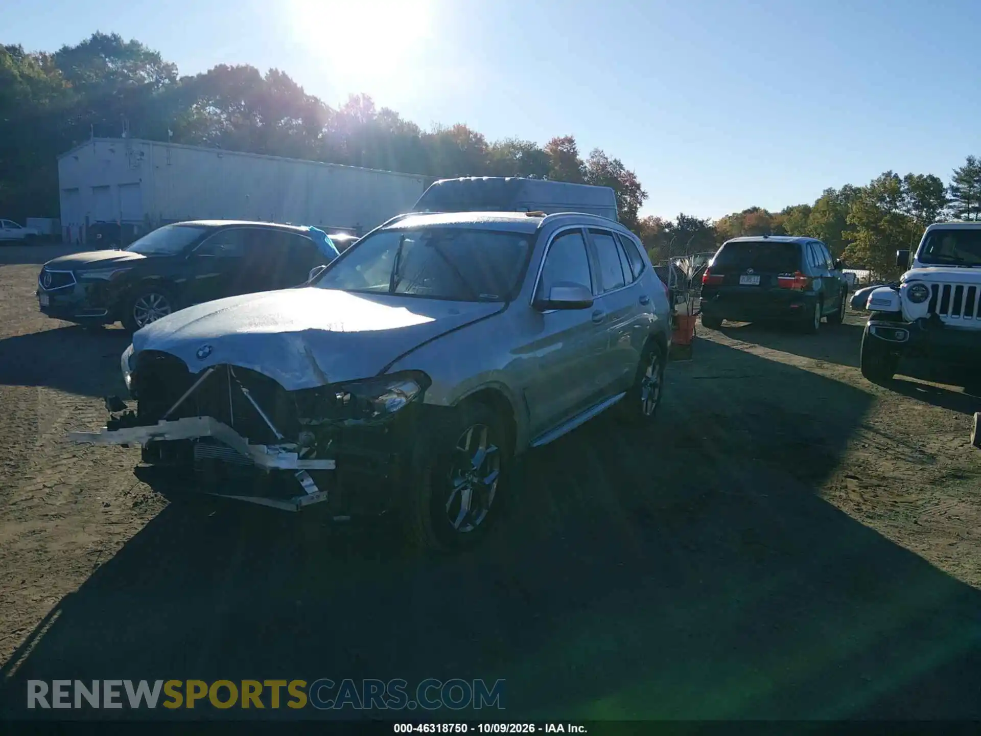 2 Photograph of a damaged car 5UXTY5C00M9H02949 BMW X3 2021