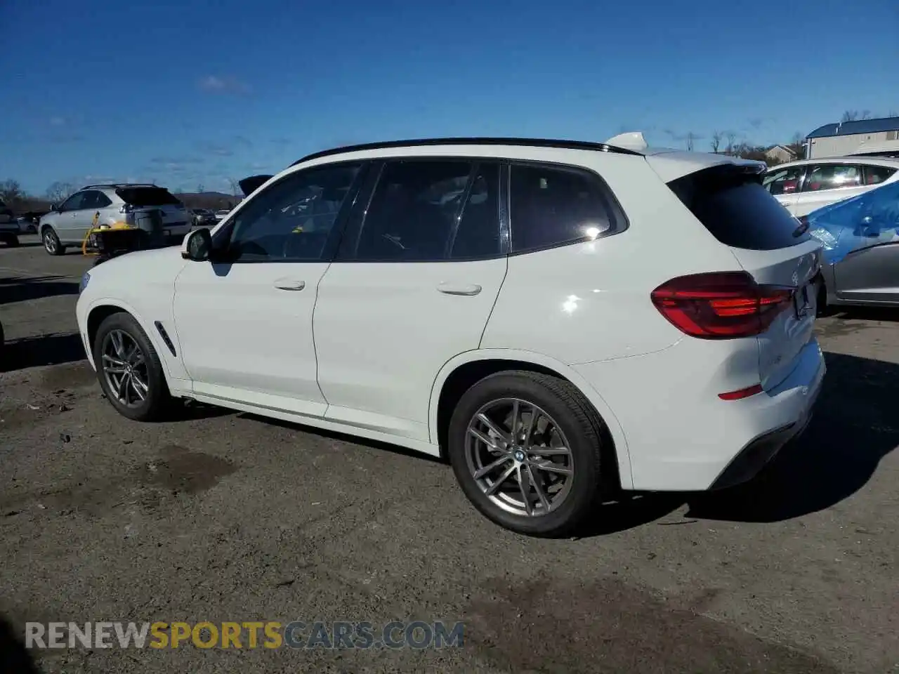 2 Photograph of a damaged car 5UXTY5C00M9H43999 BMW X3 2021