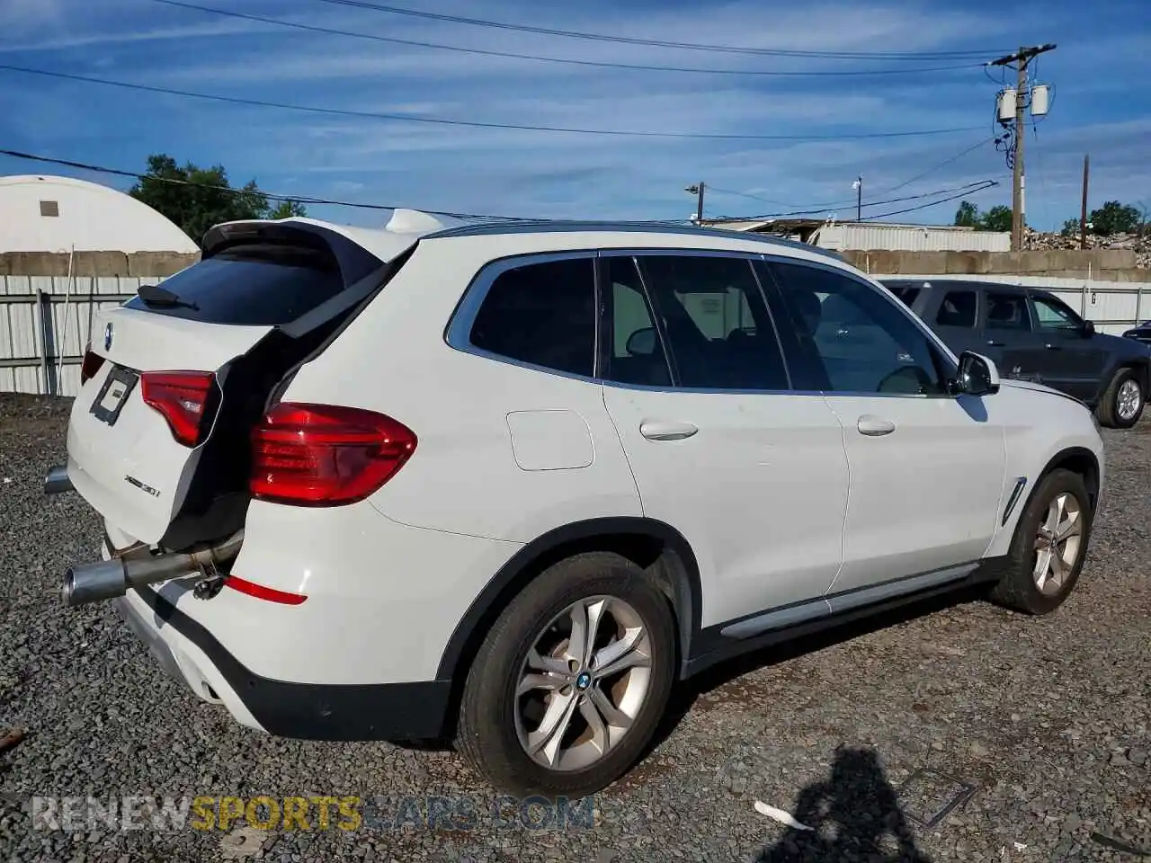 3 fotografías del automóvil dañado 5UXTY5C01M9E20819 BMW X3 2021