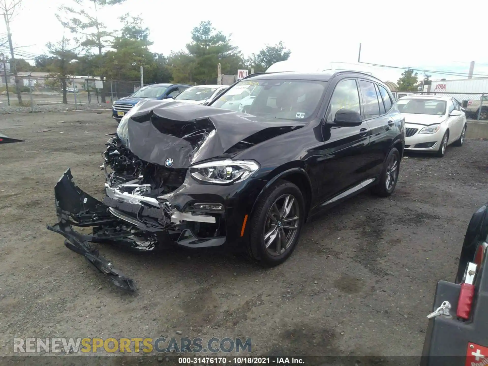 2 Photograph of a damaged car 5UXTY5C01M9E29777 BMW X3 2021