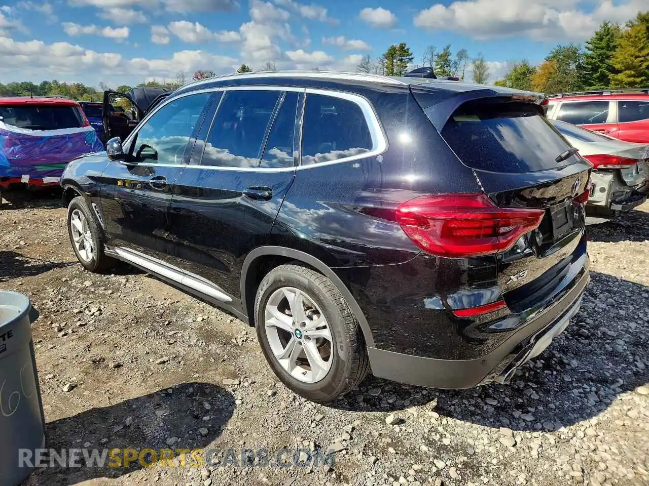 2 Photograph of a damaged car 5UXTY5C01M9F04770 BMW X3 2021