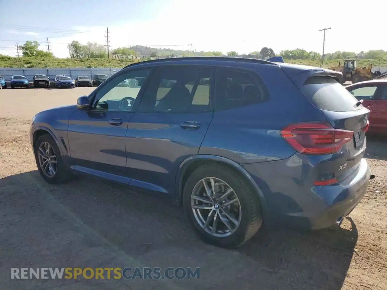 2 Photograph of a damaged car 5UXTY5C01M9F47893 BMW X3 2021