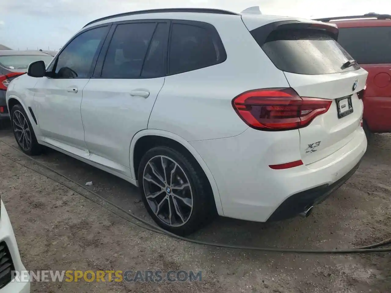 2 Photograph of a damaged car 5UXTY5C02M9E93147 BMW X3 2021