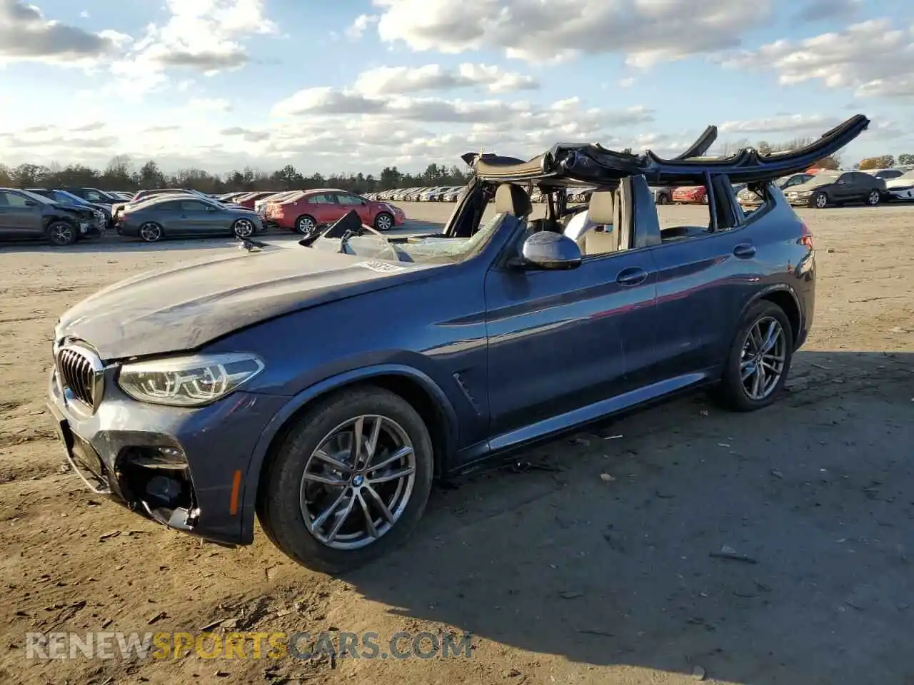 1 Photograph of a damaged car 5UXTY5C02M9F11596 BMW X3 2021