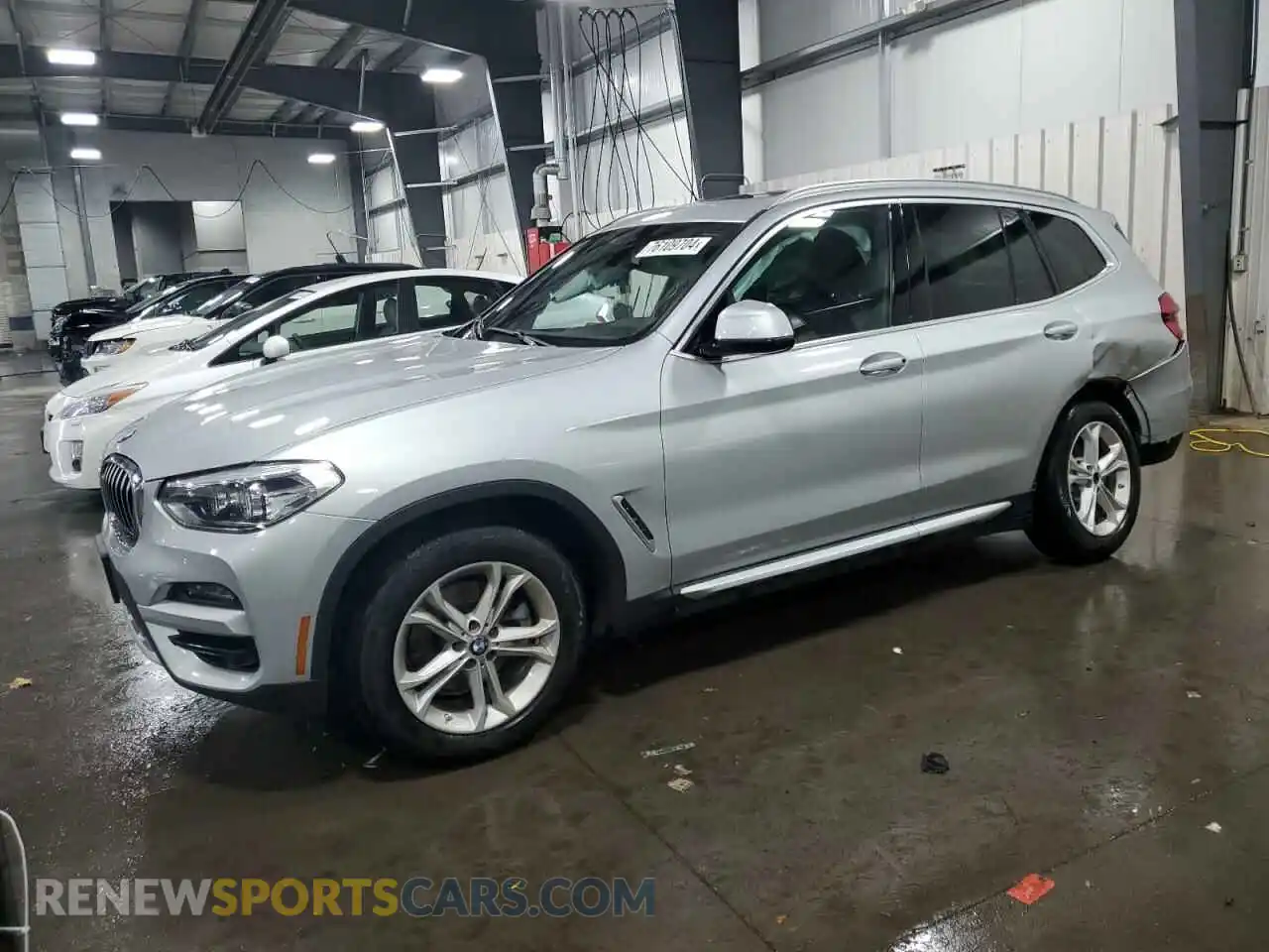 1 Фотография поврежденного автомобиля 5UXTY5C02M9G25789 BMW X3 2021